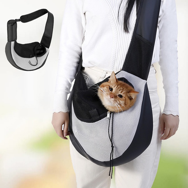 Pet breathable travel shoulder bag portable diagonal bag
